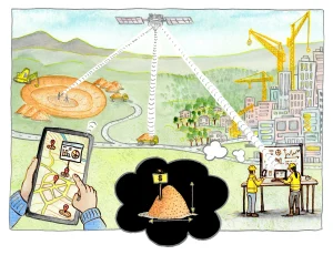 sand-mining-good-practice-monitoring-copyright-Sarah-Hannis-Illustration