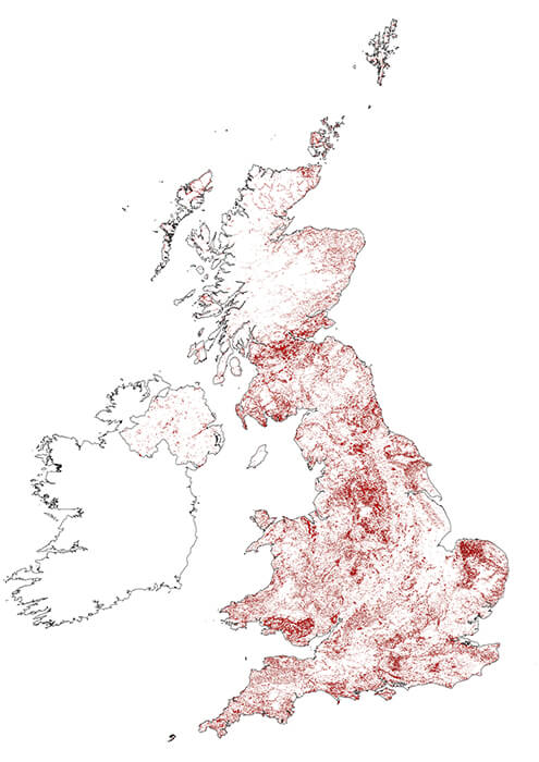 BRITPITS map. BGS © UKRI – Contains OS data © Crown copyright 2020.