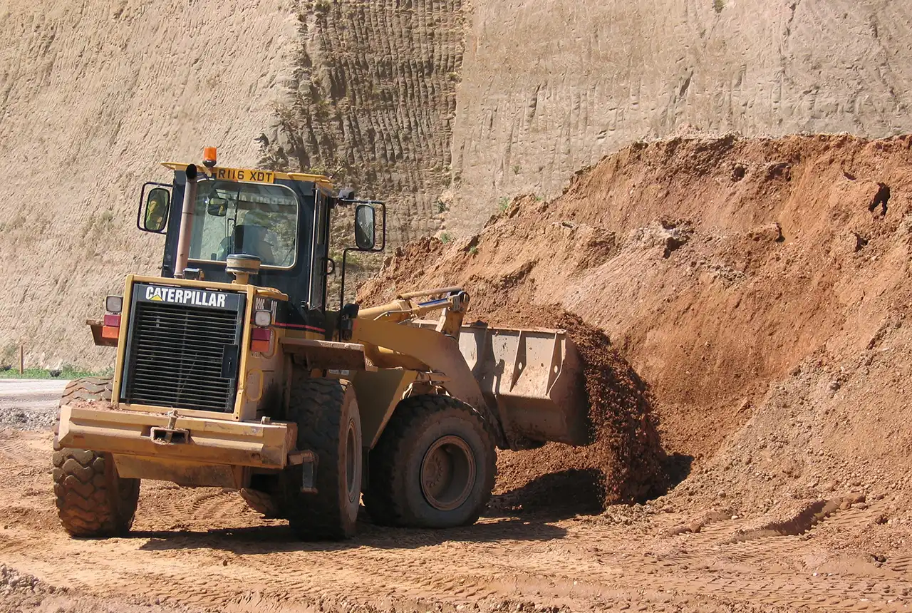 Scrooby Q sand and gravel Doncaster. © Clive Mitchell BGS / UKRI