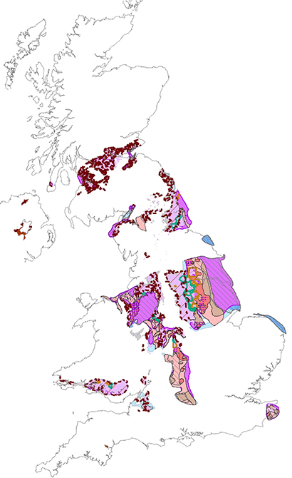 Coal Resources for New Technologies Map