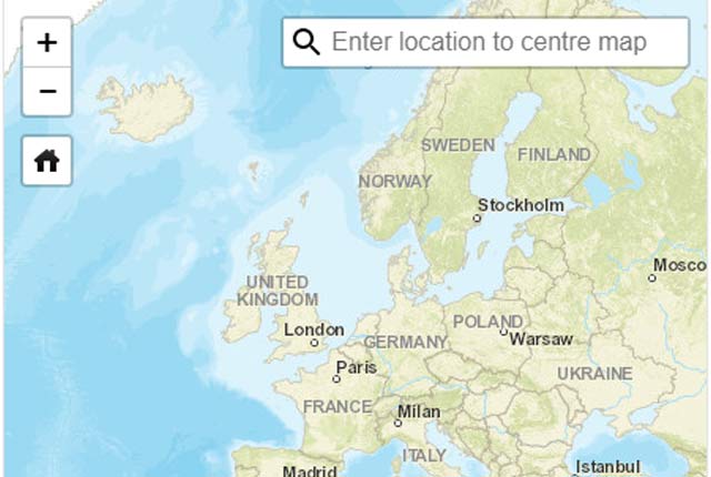 NGDC data search