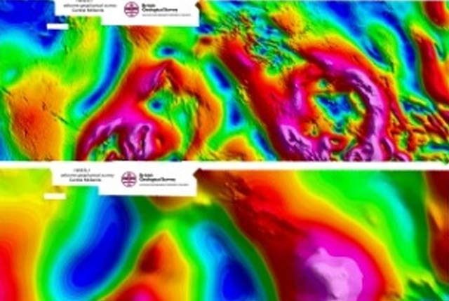 BGS WMS HiRes1 airborne geophysical data