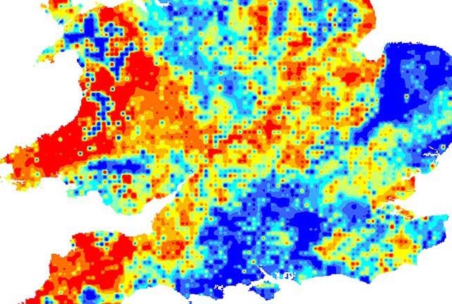 BGS WMS soil geochemical atlas