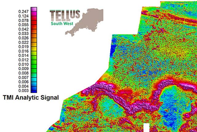 BGS WMS Tellus Airborne geophysical data