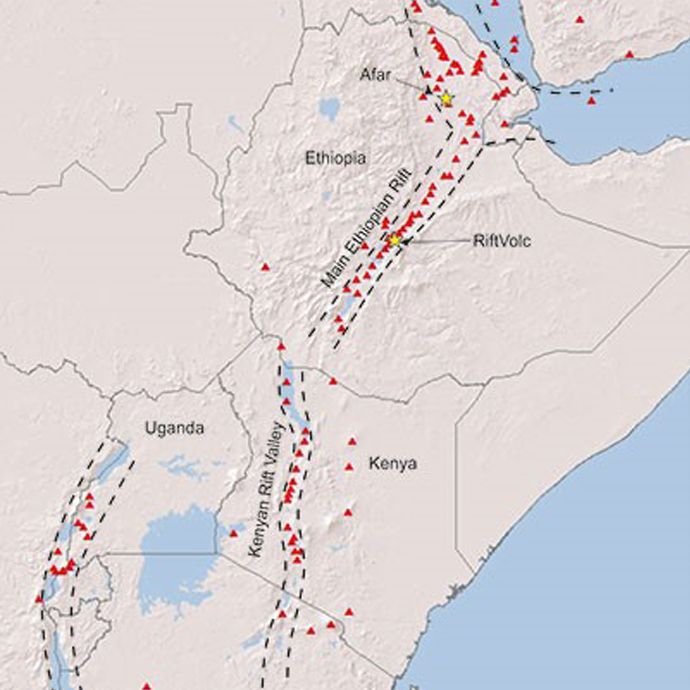 East Africa Rift Map