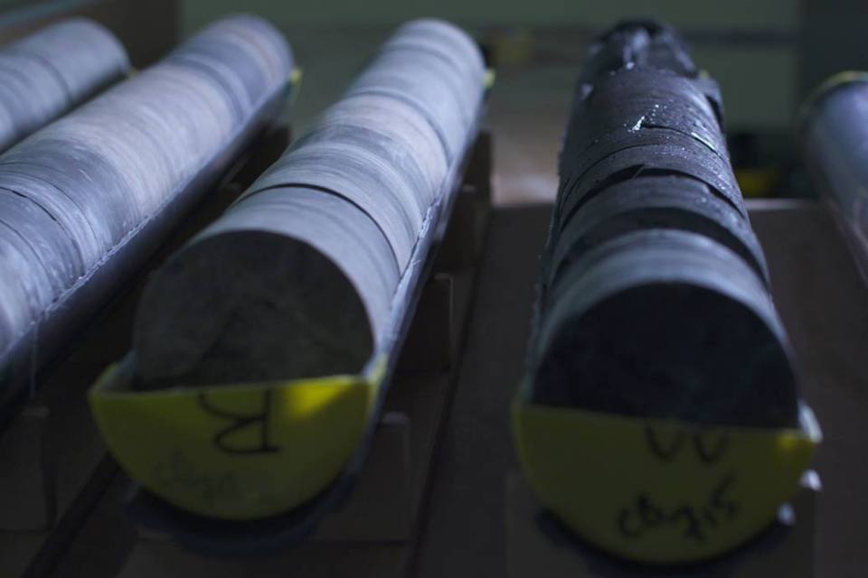 Core samples