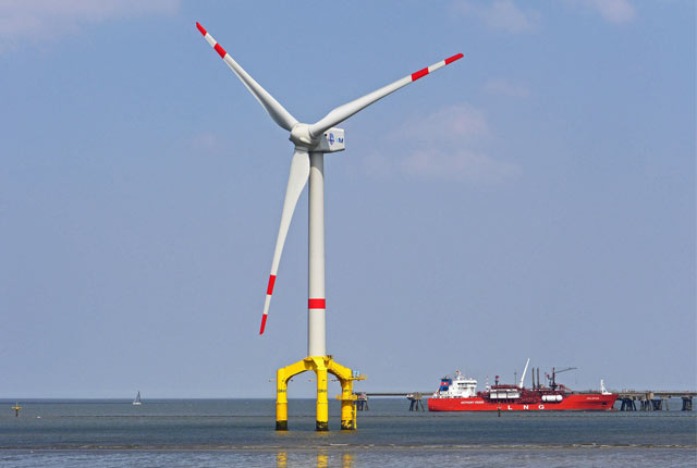 Pinwheel offshore