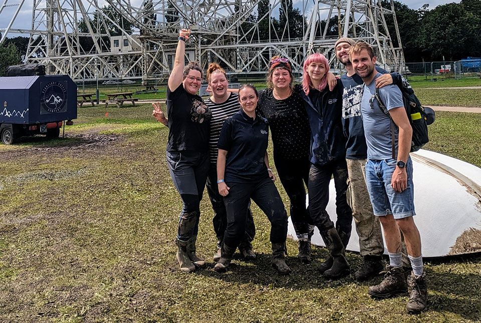 The team at bluedot. BGS © UKRI.