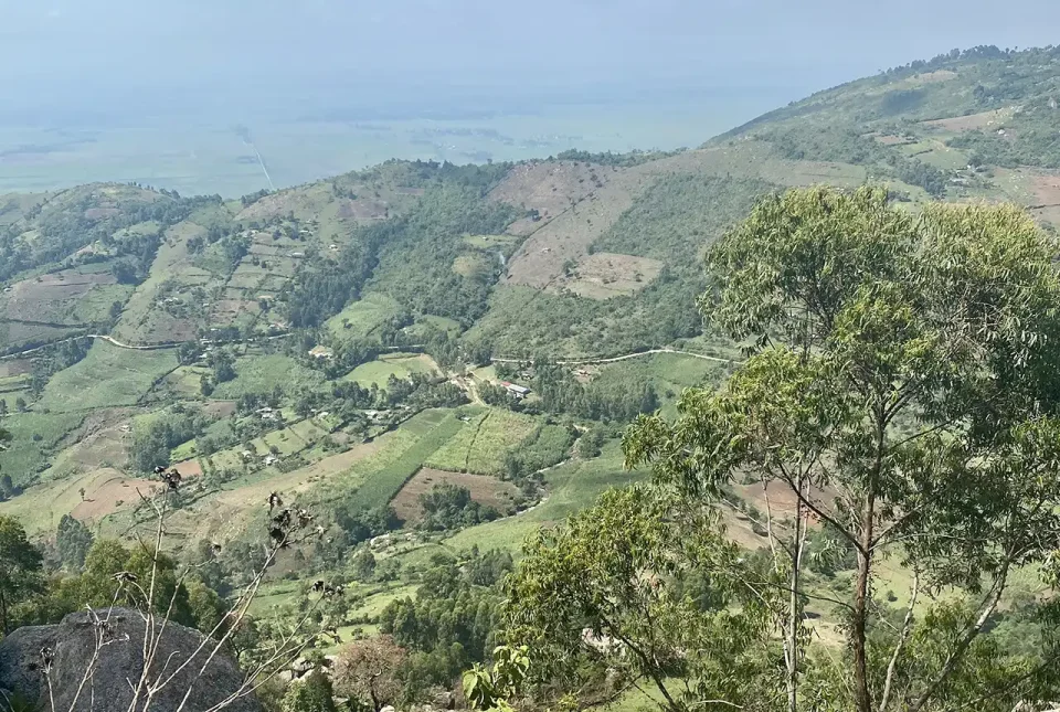 Views from the research area in Kenya. BGS © UKRI.
