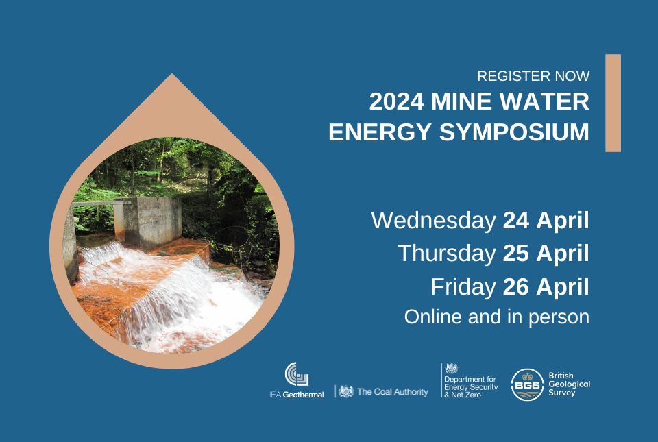 2024 Mine Water Energy Symposium - 24 to 26 April 2024