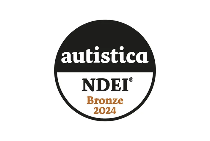 Autistica NDEI Bronze colour logo
